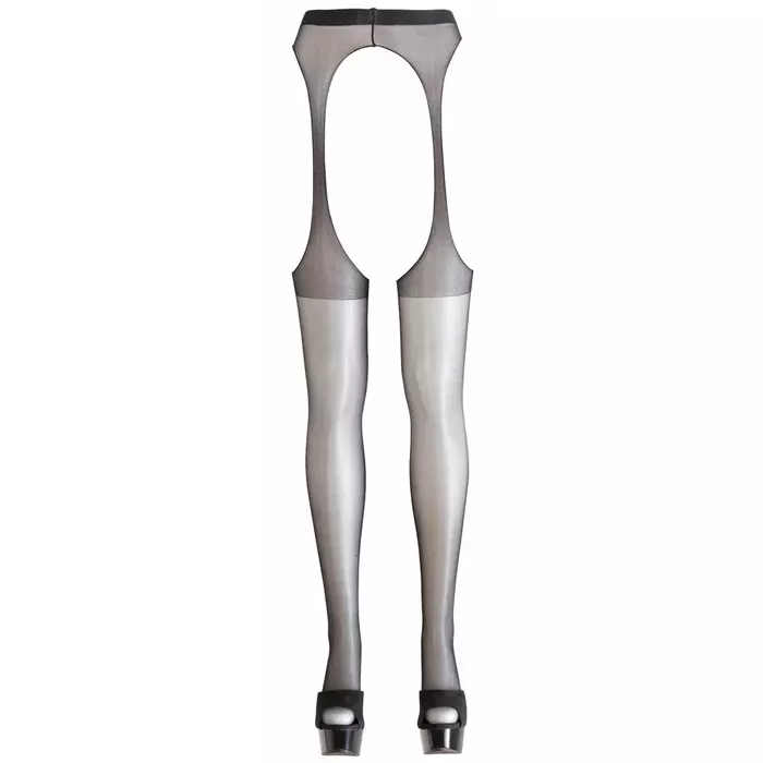 Pantyhose Cottelli Collection Sex Tights black S/M Photo 4