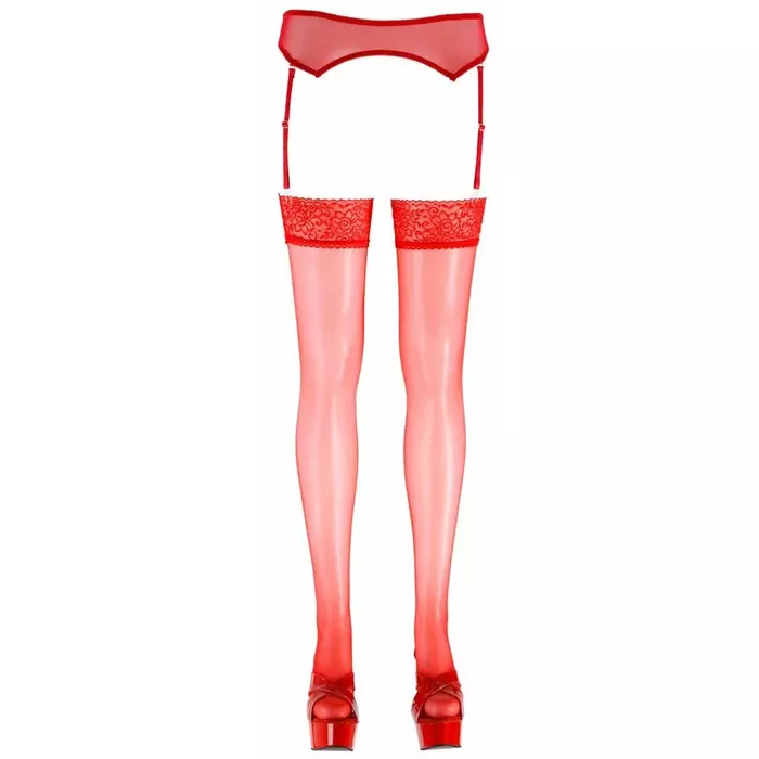 Stockings Cottelli Collection red, size 5, 20 den Photo 3