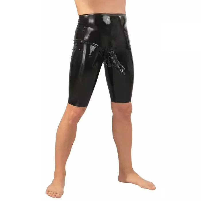 Men's Latex Cycling Shorts L — late x Photo 2