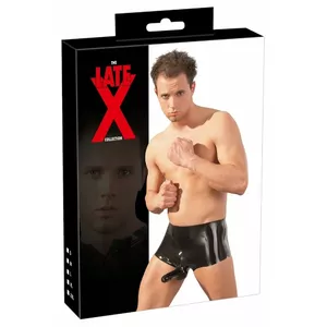 Men's Latex Pants black S/M, 29100711161, late x