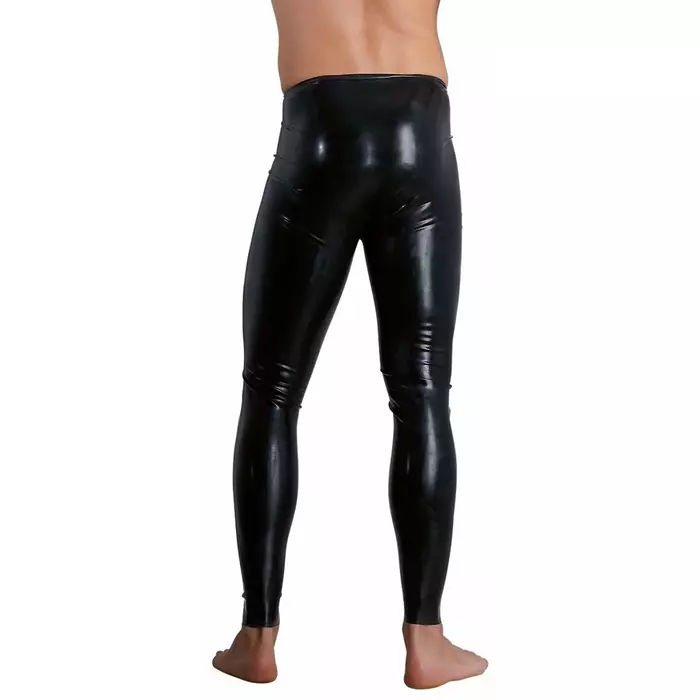 Late X Men's Latex Leggings Sleeve L Photo 3