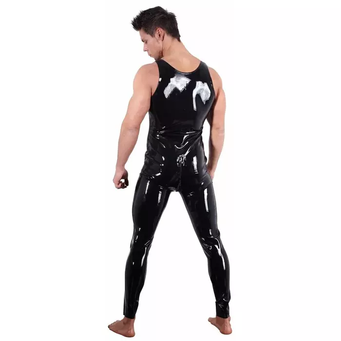 Late X Latex Jumpsuit XL — 100% Latex Photo 4