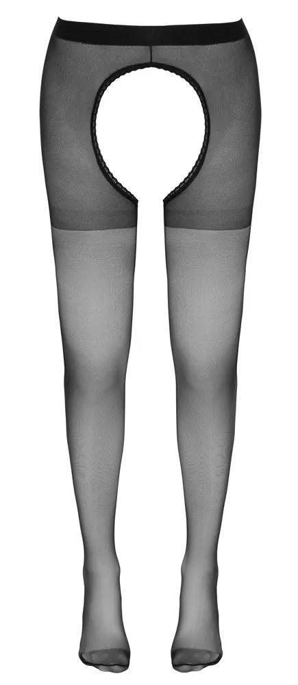 Cottelli Collection crotchless tights L/XL Photo 12