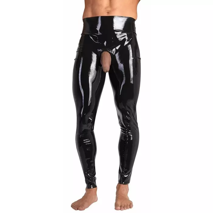 Late X Men's Latex Leggings S Photo 2
