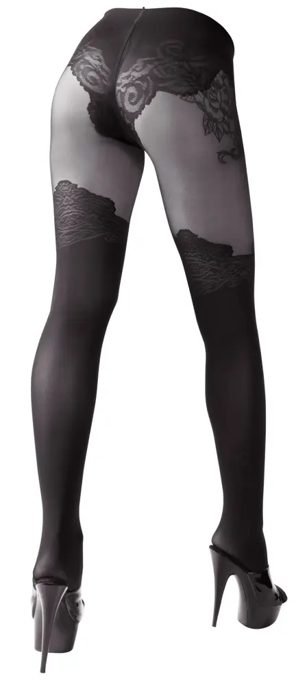 Crotchless Tights Cottelli Collection size 1 Photo 8
