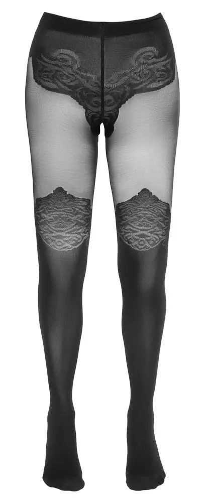 Crotchless Tights Cottelli Collection size 1 Photo 9
