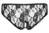 Трусики Cottelli Collection Crotchles чёрные XL Photo 14