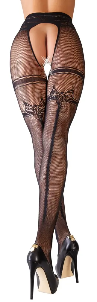 Crotchless tights Cottelli Collection L/XL Photo 6