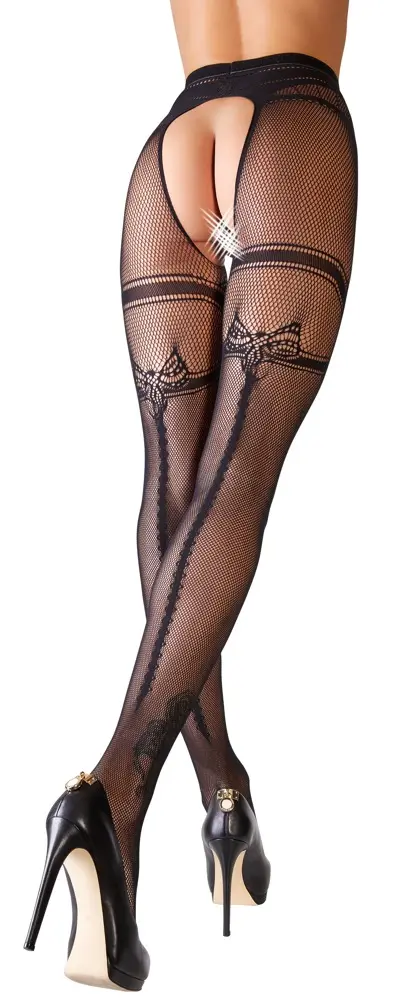 Crotchless tights Cottelli Collection L/XL Photo 7