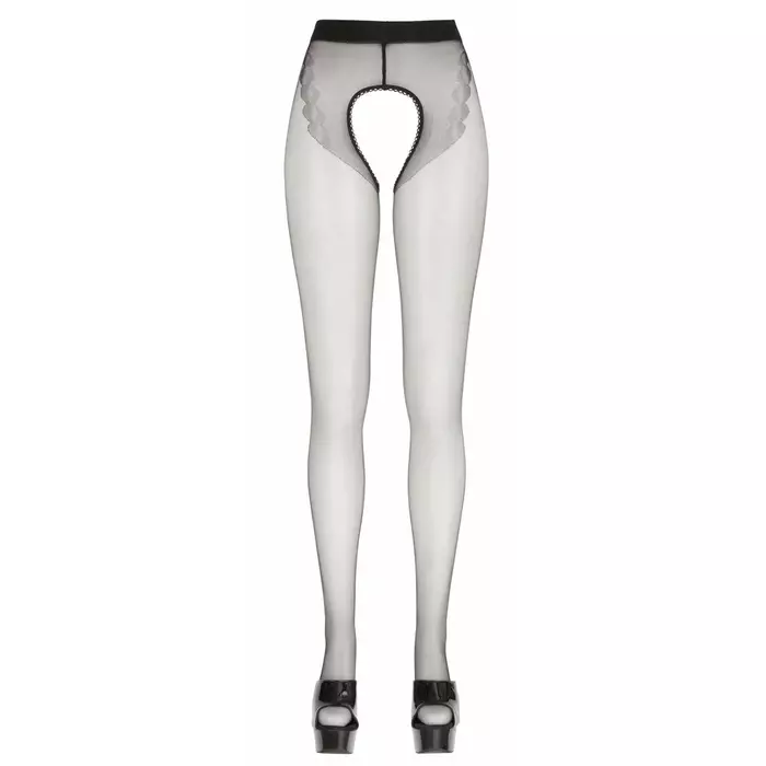 Cottelli Collection crotchless tights — size 4 Photo 3
