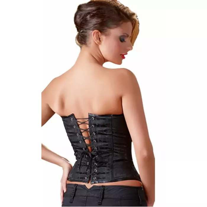 Корсет Cottelli Collection Corsage Black S Photo 4