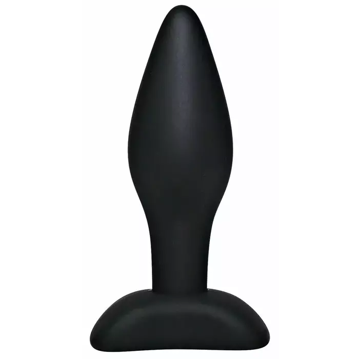 Anālais plug Black Velvets Small Plug — silikons, 9 cm Photo 3