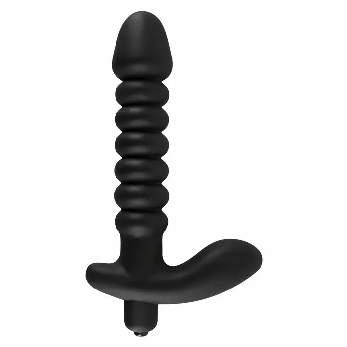 Prostate massager Black Velvets Vibrating — 17 cm Photo 2