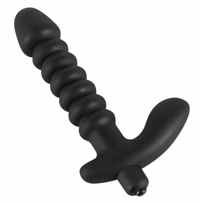 Prostate massager Black Velvets Vibrating — 17 cm Photo 3