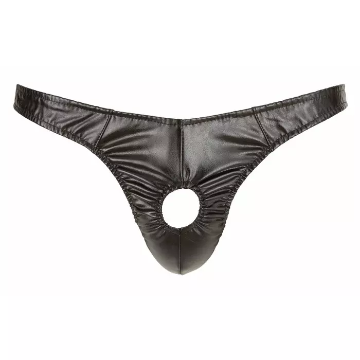 Vīriešu stringi Svenjoyment Im. Leather L Photo 4