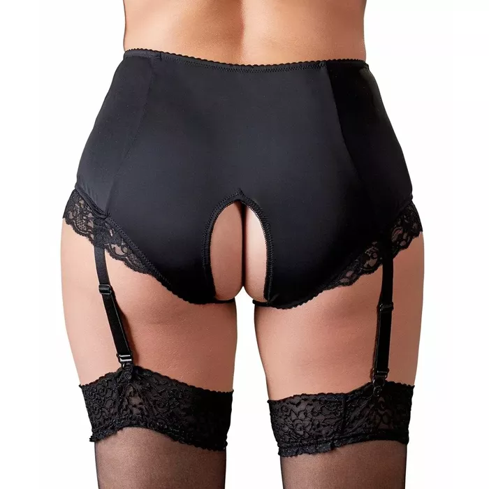 Открытые подвязочные трусики Cottelli Collection XL Photo 5