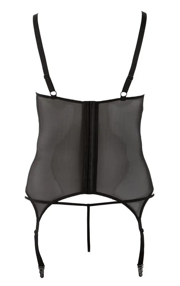 Korsete josta Cottelli Collection Cami Suspender atvērta XL Photo 13