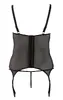 Korsete josta Cottelli Collection Cami Suspender atvērta XL Photo 13