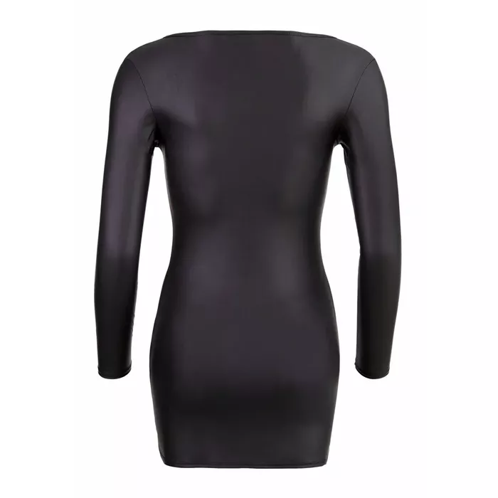 Mini kleita Cottelli Collection ar spīdīgu rāvējslēdzēju, XL Photo 5