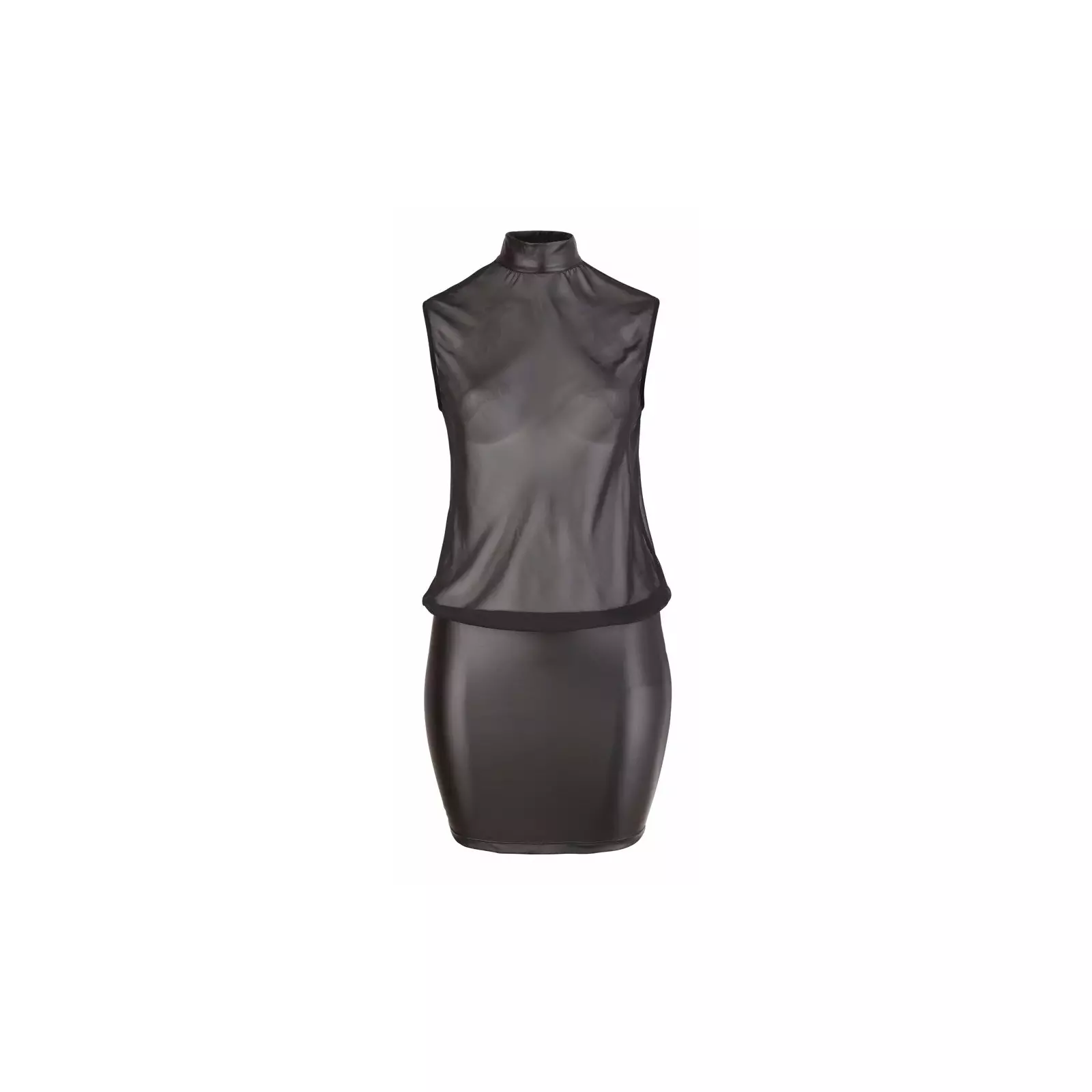 Transparent Black Dress 2XL, 27159451061 Photo 4