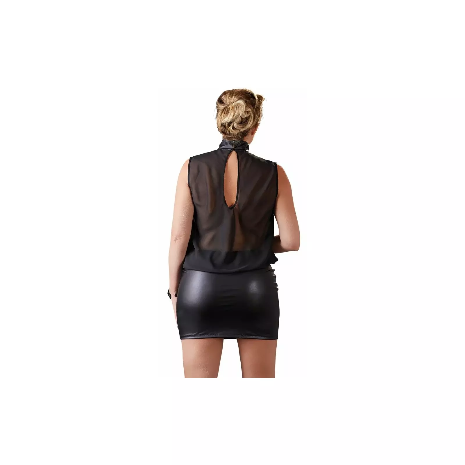 Transparent Black Dress 2XL, 27159451061 Photo 5
