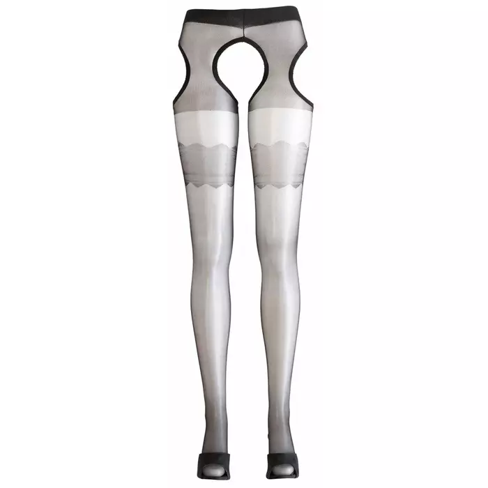 Suspender tights Cottelli Collection M, 86% polyamide Photo 4