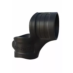 Mr. Big Cock Ring And Ball Stretcher - Black