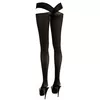 Stockings Cottelli Collection L/XL — crotchless, 100% polyamide Photo 6