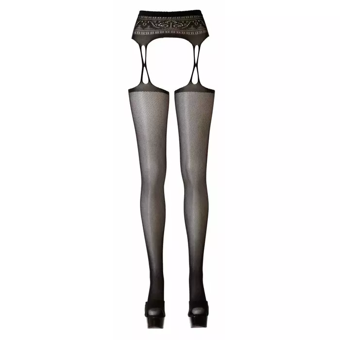 Suspender straps and stockings set Cottelli Collection S/M Photo 5