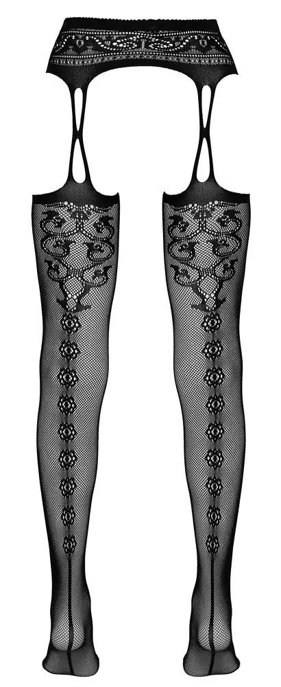 Cottelli Collection suspender tights L/XL Photo 13