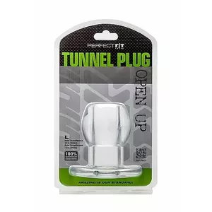 PERFECT FIT ASS TUNNEL PLUG SILICONE CLEAR L
