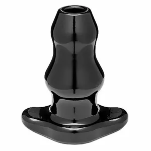 PERFECT FIT DOUBLE TUNNEL PLUG - MEDIUM - BLACK