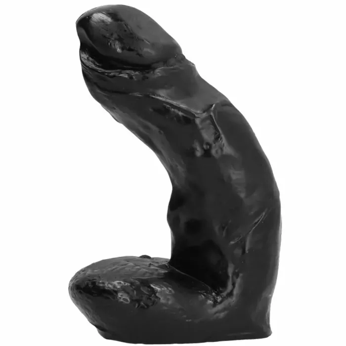 Dildo All Black AB01 — 15 cm, Ø 4 cm Photo 2