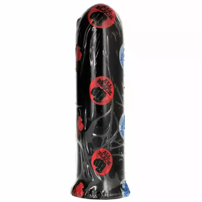 Anal plug all black AB08 — 19 cm silicone Photo 2