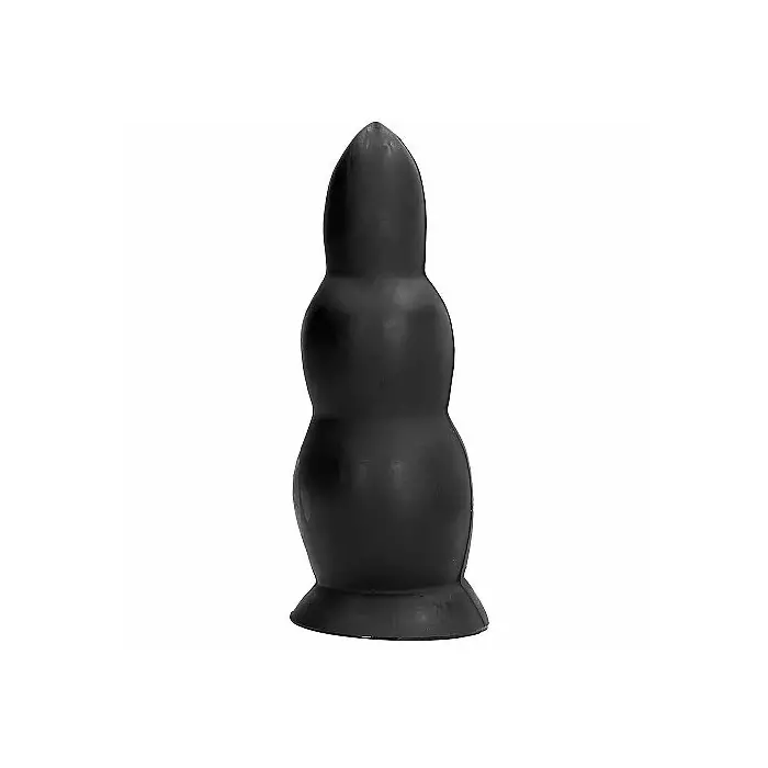 Anal plug all black AB37 — 23 cm, 8 cm diameter Photo 2