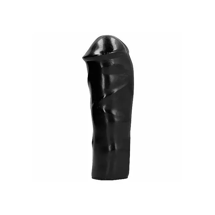Anal plug all black AB47 — silicone 20 cm, Ø 6 cm Photo 2