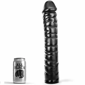Анальная пробка all black AB51, PVC, длина 38 см, диаметр 9 мм