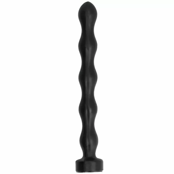 All Black AB69 anal plug — 32 cm silicone Photo 3