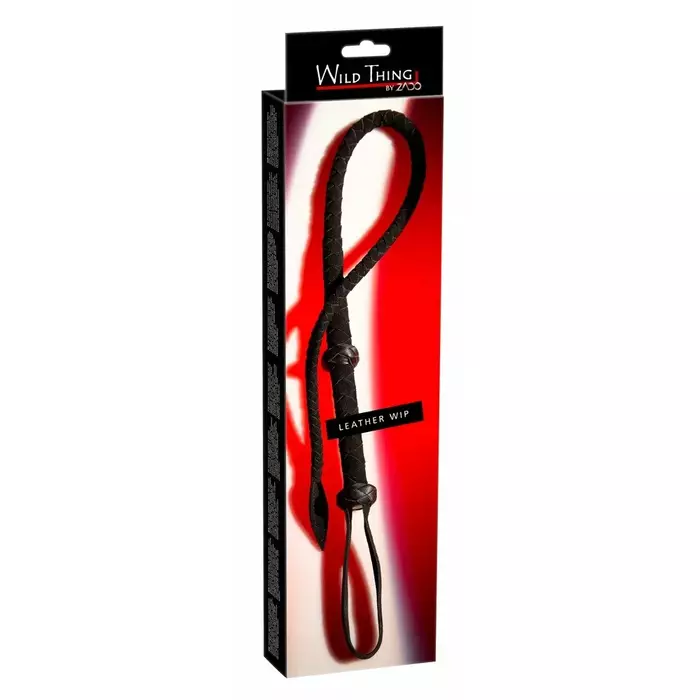 Single-tail leather whip ZADO 1.5 m Photo 5