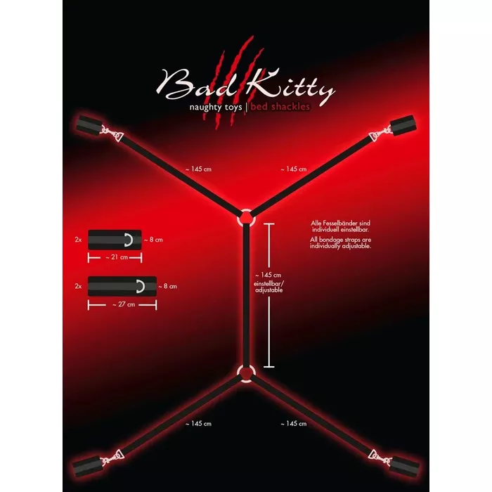 Bed shackles Bad Kitty BK Bed Shackles Photo 6