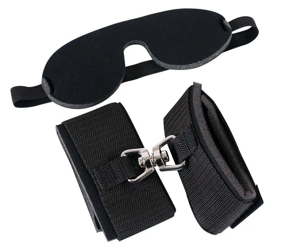 Bondage set bad kitty Blindfold/Handcuffs Photo 8