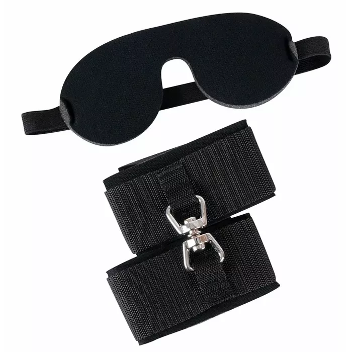 Bondage set bad kitty Blindfold/Handcuffs Photo 3