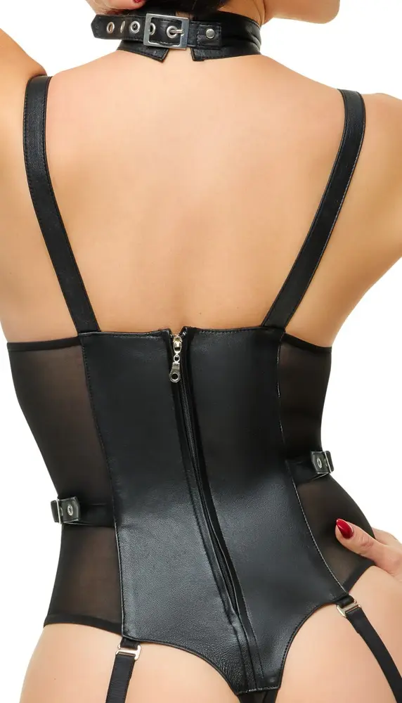 ZADO Leather Body XL — lamb nappa leather bodysuit Photo 11