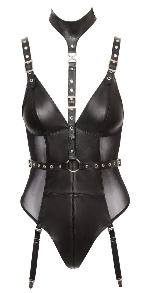 ZADO Leather Body XL — lamb nappa leather bodysuit Photo 12